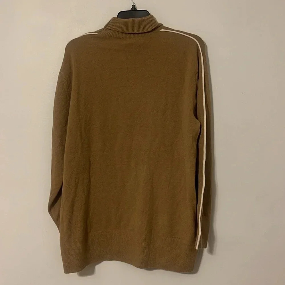 French Connection camel/ oatmeal Mel sweater NWT - Picture 9 of 10